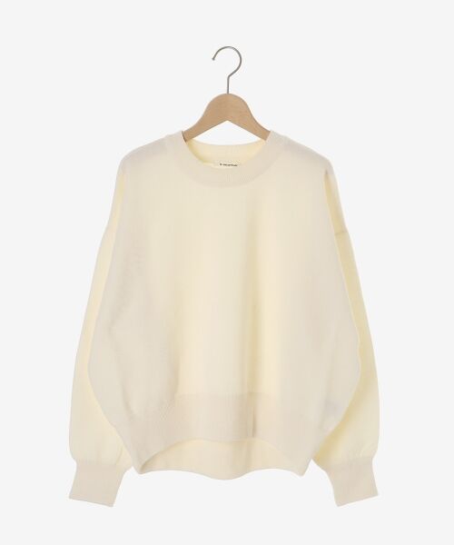le.coeur blanc / ルクールブラン ニット・セーター | 《WEB限定アイテム》スウェットライクニット | 詳細10