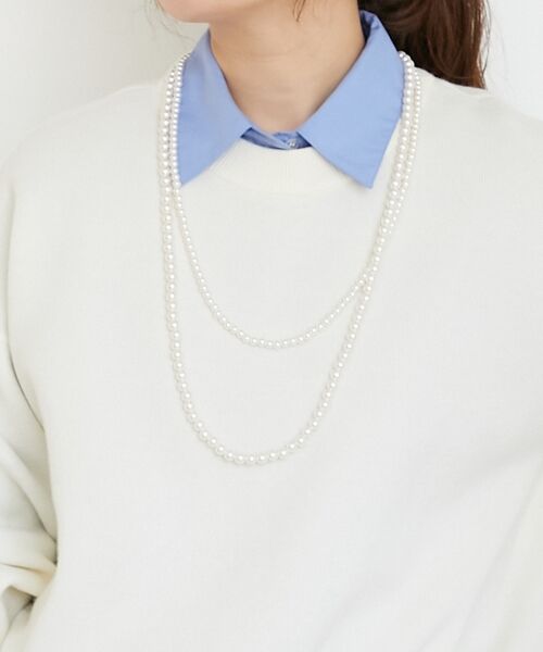 le.coeur blanc / ルクールブラン ニット・セーター | 《WEB限定アイテム》スウェットライクニット | 詳細15