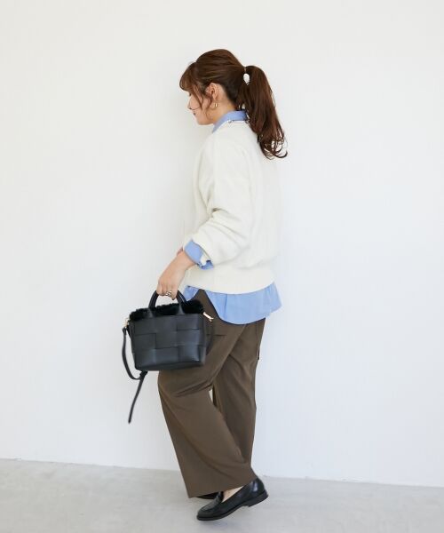 le.coeur blanc / ルクールブラン ニット・セーター | 《WEB限定アイテム》スウェットライクニット | 詳細19