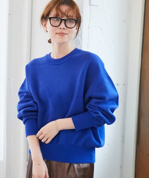 le.coeur blanc / ルクールブラン ニット・セーター | 《WEB限定アイテム》スウェットライクニット | 詳細23