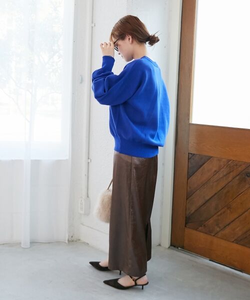 le.coeur blanc / ルクールブラン ニット・セーター | 《WEB限定アイテム》スウェットライクニット | 詳細28