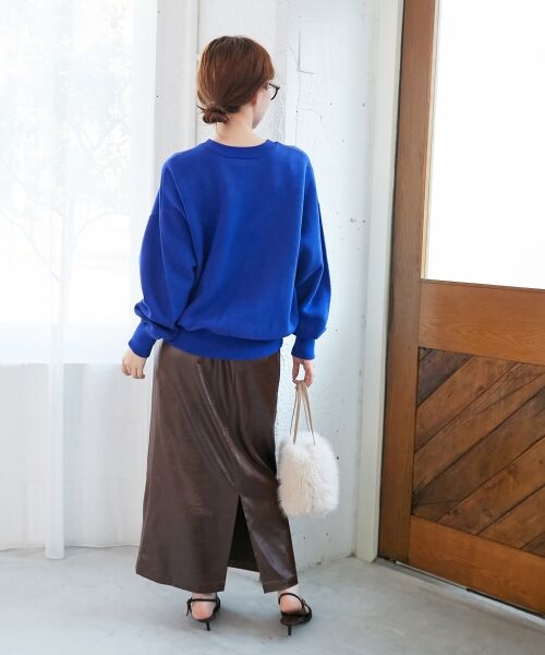 le.coeur blanc / ルクールブラン ニット・セーター | 《WEB限定アイテム》スウェットライクニット | 詳細30