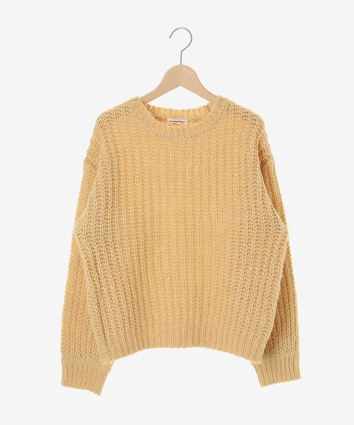 le.coeur blanc / ルクールブラン ニット・セーター | 《WEB限定アイテム》ヘアリーヤーンローゲージニット | 詳細16
