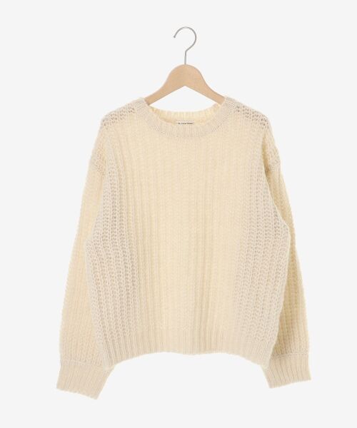 le.coeur blanc / ルクールブラン ニット・セーター | 《WEB限定アイテム》ヘアリーヤーンローゲージニット | 詳細27