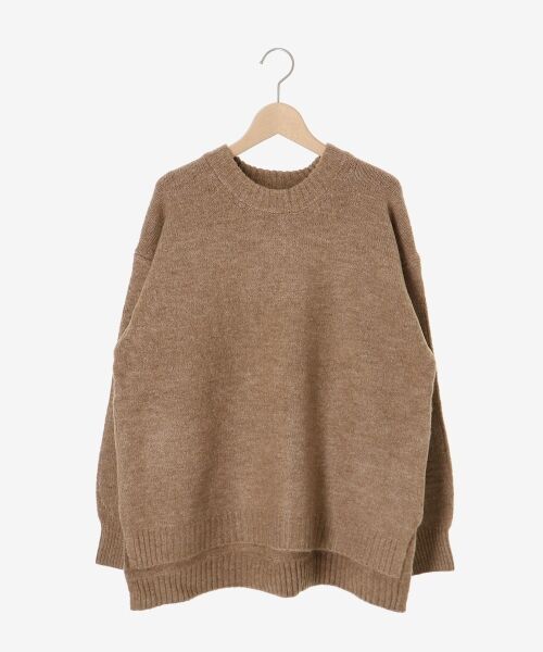 le.coeur blanc / ルクールブラン ニット・セーター | 《WEB限定アイテム》ワイドシルエットクルーネックプルオーバー | 詳細20