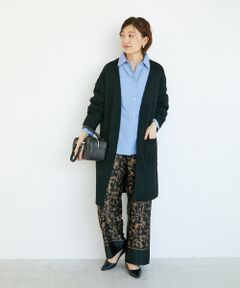 le.coeur blanc / ルクールブラン カーディガン・ボレロ | 《WEB限定アイテム》ニュアンスロングカーディガン