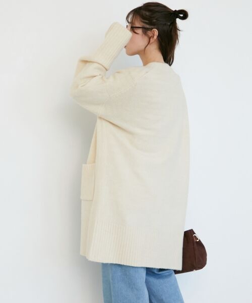 le.coeur blanc / ルクールブラン カーディガン・ボレロ | 《WEB限定アイテム》ニュアンスロングカーディガン | 詳細10