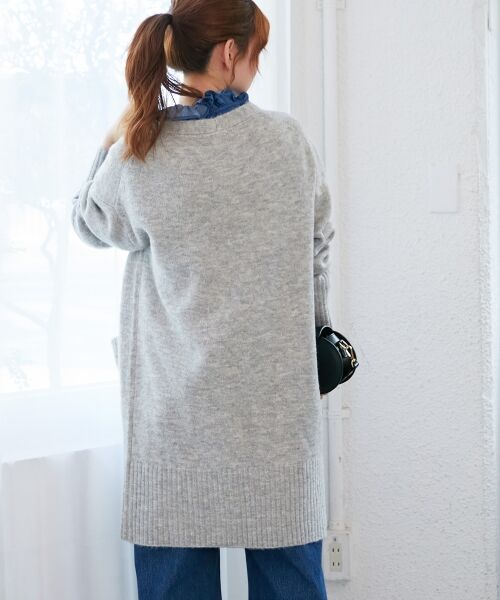 le.coeur blanc / ルクールブラン カーディガン・ボレロ | 《WEB限定アイテム》ニュアンスロングカーディガン | 詳細24