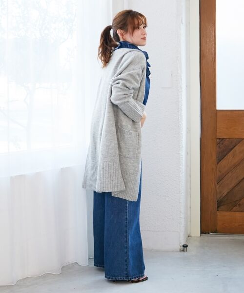 le.coeur blanc / ルクールブラン カーディガン・ボレロ | 《WEB限定アイテム》ニュアンスロングカーディガン | 詳細28