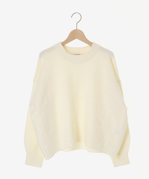 le.coeur blanc / ルクールブラン ニット・セーター | 《WEB限定アイテム》ウォッシャブルワイドクルーネックニット | 詳細28