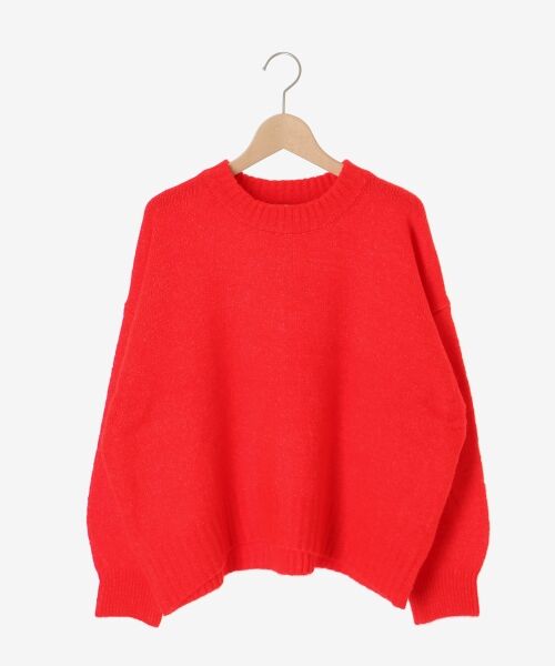 le.coeur blanc / ルクールブラン ニット・セーター | 《WEB限定アイテム》ウォッシャブルワイドクルーネックニット | 詳細5