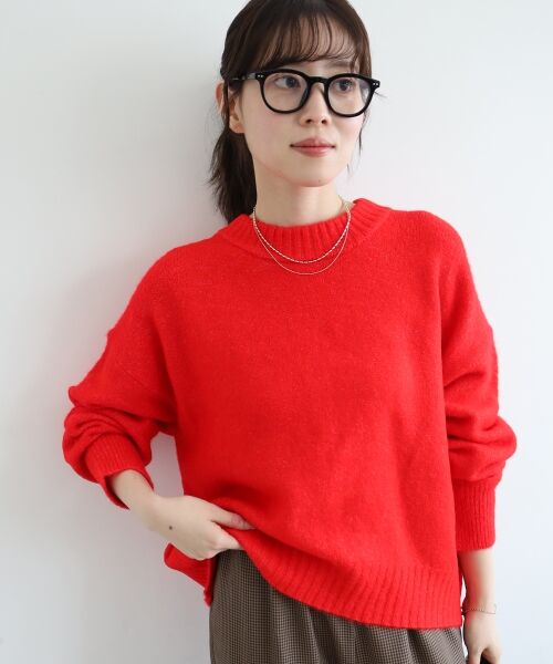 le.coeur blanc / ルクールブラン ニット・セーター | 《WEB限定アイテム》ウォッシャブルワイドクルーネックニット | 詳細9