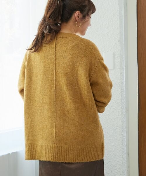 le.coeur blanc / ルクールブラン カーディガン・ボレロ | 《WEB限定アイテム》ウォッシャブルVネックワイドカーディガン | 詳細30