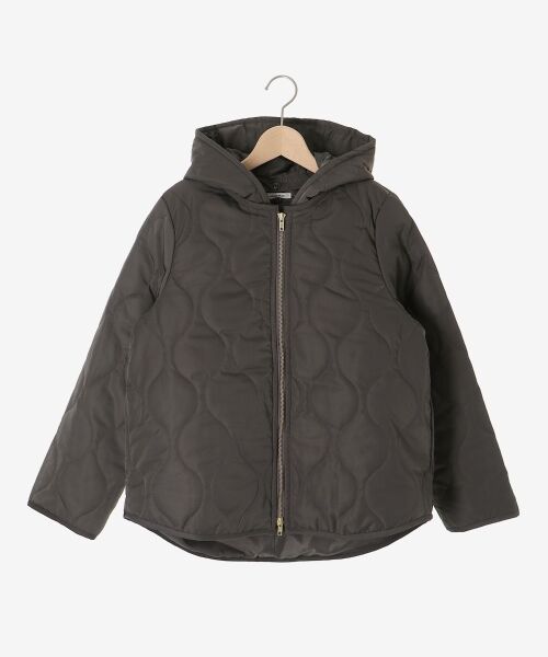 le. coeur blanc/ルクールブラン 《WEB限定アイテム》マルチWAYキルティングブルゾン C/グレー 38 le. coeur blanc/ルクールブラン 《WEB限定アイテム》マルチWAYキルティングブルゾン C/グレー 38