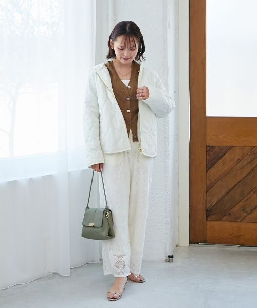 le.coeur blanc / ルクールブラン ブルゾン | 《WEB限定アイテム》マルチWAYキルティングブルゾン | 詳細18