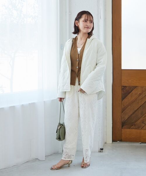 le.coeur blanc / ルクールブラン ブルゾン | 《WEB限定アイテム》マルチWAYキルティングブルゾン | 詳細19