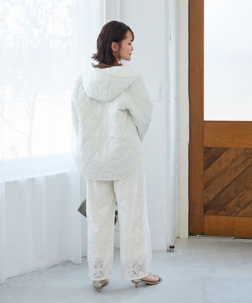 le.coeur blanc / ルクールブラン ブルゾン | 《WEB限定アイテム》マルチWAYキルティングブルゾン | 詳細21