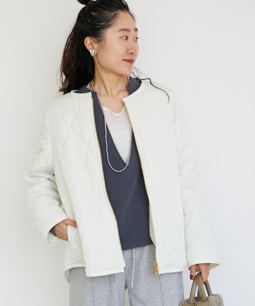 le.coeur blanc / ルクールブラン ブルゾン | 《WEB限定アイテム》マルチWAYキルティングブルゾン | 詳細3