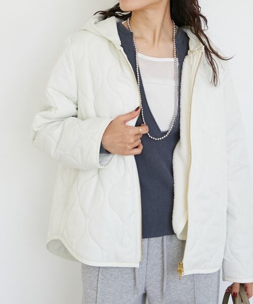 le.coeur blanc / ルクールブラン ブルゾン | 《WEB限定アイテム》マルチWAYキルティングブルゾン | 詳細4