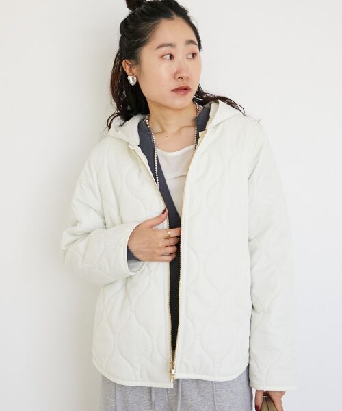 le.coeur blanc / ルクールブラン ブルゾン | 《WEB限定アイテム》マルチWAYキルティングブルゾン | 詳細5