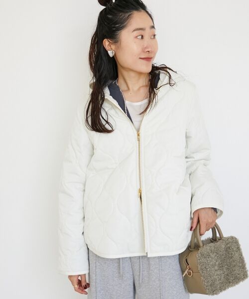 le.coeur blanc / ルクールブラン ブルゾン | 《WEB限定アイテム》マルチWAYキルティングブルゾン | 詳細6