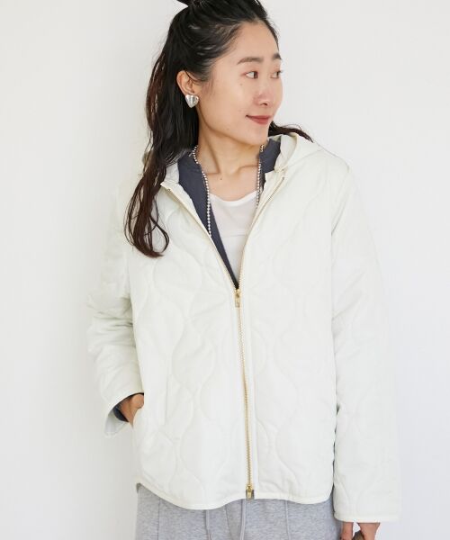 le.coeur blanc / ルクールブラン ブルゾン | 《WEB限定アイテム》マルチWAYキルティングブルゾン | 詳細7