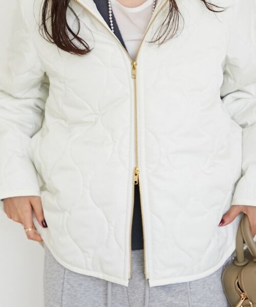 le.coeur blanc / ルクールブラン ブルゾン | 《WEB限定アイテム》マルチWAYキルティングブルゾン | 詳細8