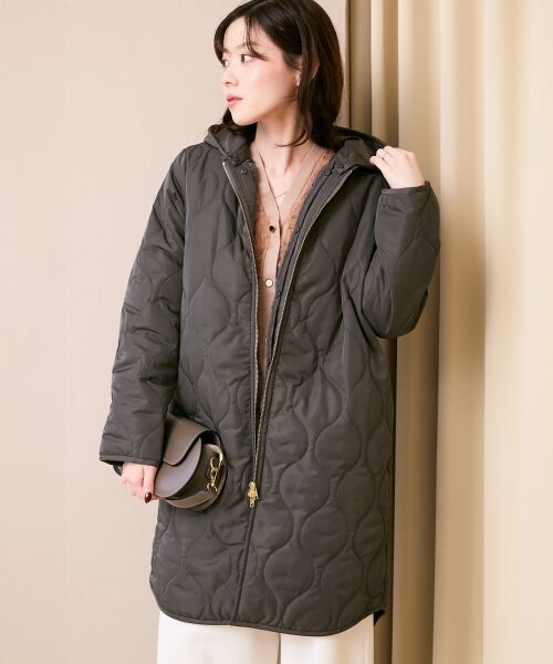 le.coeur blanc / ルクールブラン その他アウター | 《WEB限定アイテム》マルチWAYキルティングコート | 詳細12