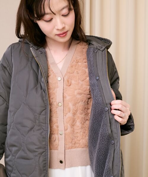 le.coeur blanc / ルクールブラン その他アウター | 《WEB限定アイテム》マルチWAYキルティングコート | 詳細17