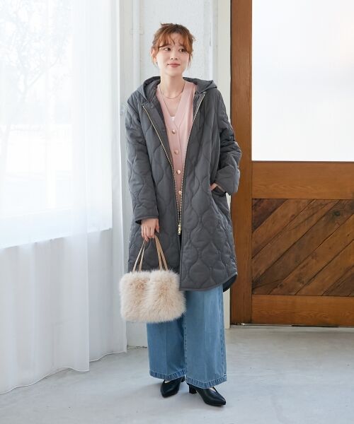 le.coeur blanc / ルクールブラン その他アウター | 《WEB限定アイテム》マルチWAYキルティングコート | 詳細22