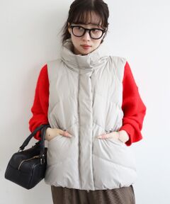 le.coeur blanc / ルクールブラン ダウンジャケット・ベスト | 《WEB限定アイテム》ボリュームダウンベスト