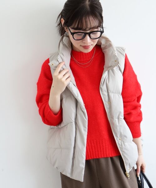 le.coeur blanc / ルクールブラン ダウンジャケット・ベスト | 《WEB限定アイテム》ボリュームダウンベスト | 詳細10