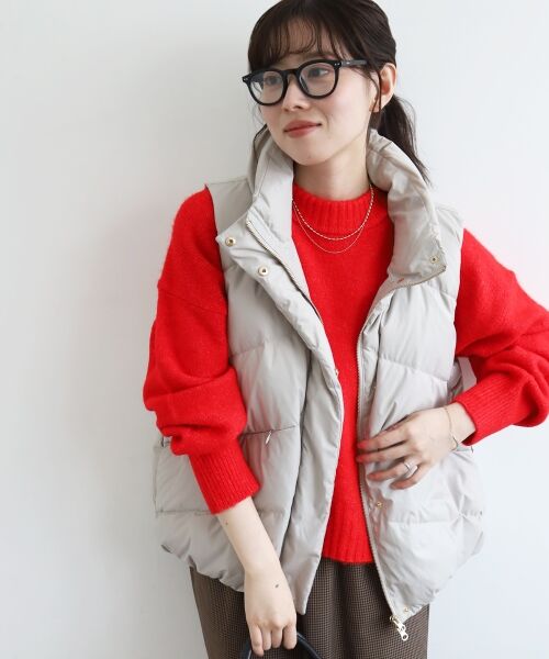 le.coeur blanc / ルクールブラン ダウンジャケット・ベスト | 《WEB限定アイテム》ボリュームダウンベスト | 詳細12