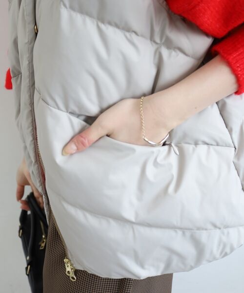 le.coeur blanc / ルクールブラン ダウンジャケット・ベスト | 《WEB限定アイテム》ボリュームダウンベスト | 詳細17