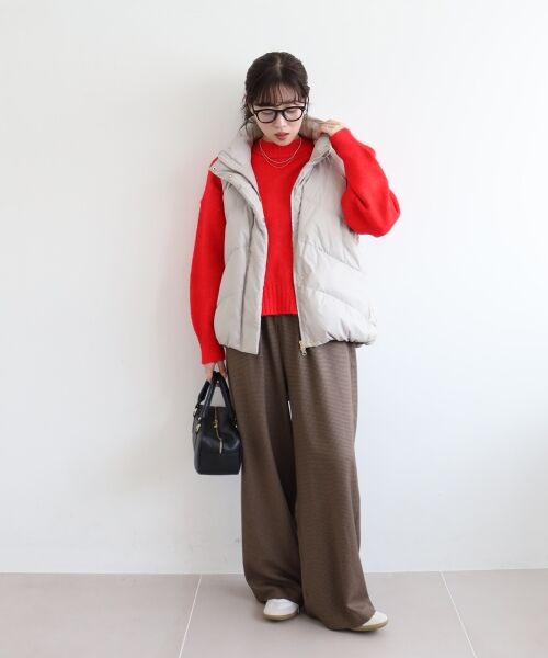 le.coeur blanc / ルクールブラン ダウンジャケット・ベスト | 《WEB限定アイテム》ボリュームダウンベスト | 詳細2