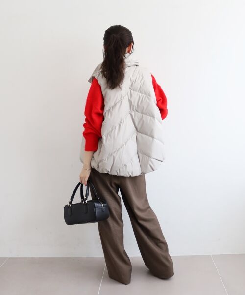 le.coeur blanc / ルクールブラン ダウンジャケット・ベスト | 《WEB限定アイテム》ボリュームダウンベスト | 詳細21