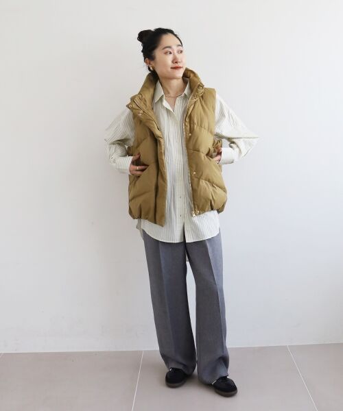 le.coeur blanc / ルクールブラン ダウンジャケット・ベスト | 《WEB限定アイテム》ボリュームダウンベスト | 詳細3