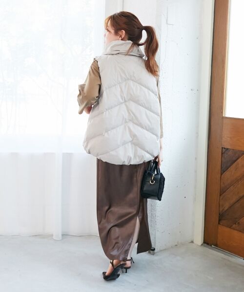 le.coeur blanc / ルクールブラン ダウンジャケット・ベスト | 《WEB限定アイテム》ボリュームダウンベスト | 詳細30