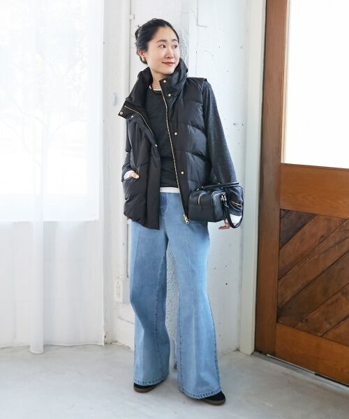 le.coeur blanc / ルクールブラン ダウンジャケット・ベスト | 《WEB限定アイテム》ボリュームダウンベスト | 詳細6