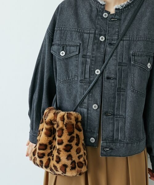 le.coeur blanc / ルクールブラン ショルダーバッグ | 《WEB限定アイテム》エコファー巾着BAG | 詳細15