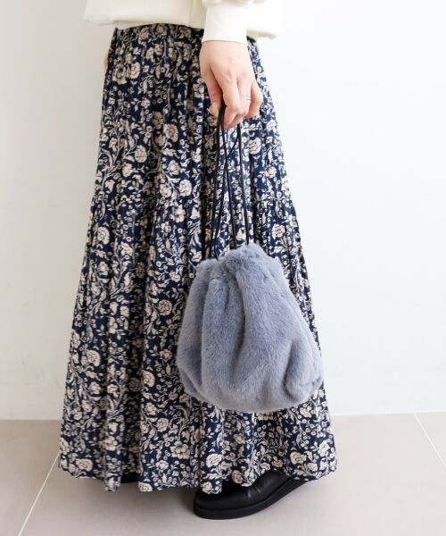 le.coeur blanc / ルクールブラン ショルダーバッグ | 《WEB限定アイテム》エコファー巾着BAG | 詳細18