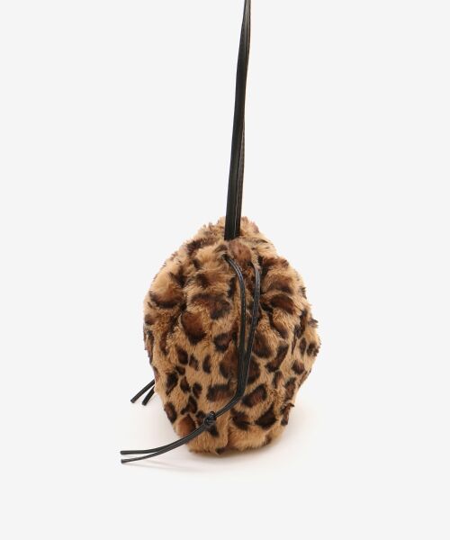 le.coeur blanc / ルクールブラン ショルダーバッグ | 《WEB限定アイテム》エコファー巾着BAG | 詳細27