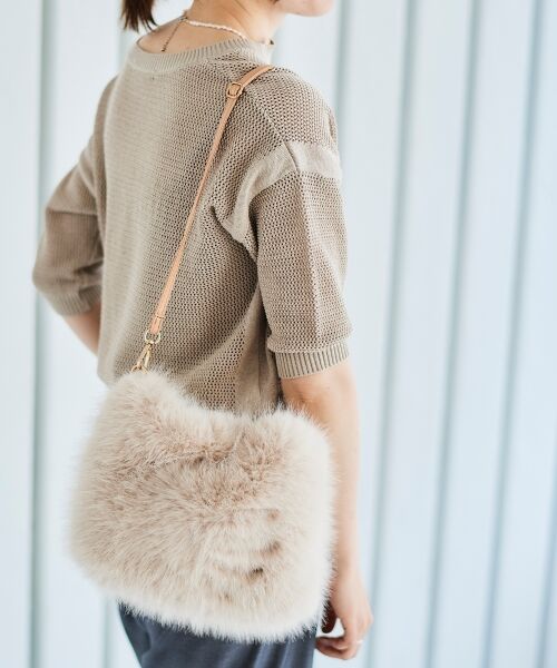 le.coeur blanc / ルクールブラン ハンドバッグ | 《ランキング1位》フェイクファー2WAYバッグ | 詳細14