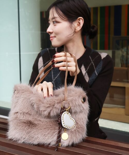 le.coeur blanc / ルクールブラン ハンドバッグ | 《ランキング1位》フェイクファー2WAYバッグ | 詳細16