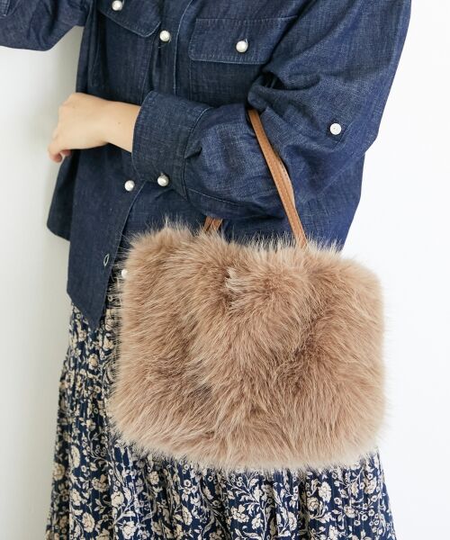 le.coeur blanc / ルクールブラン ハンドバッグ | 《ランキング1位》フェイクファー2WAYバッグ | 詳細28