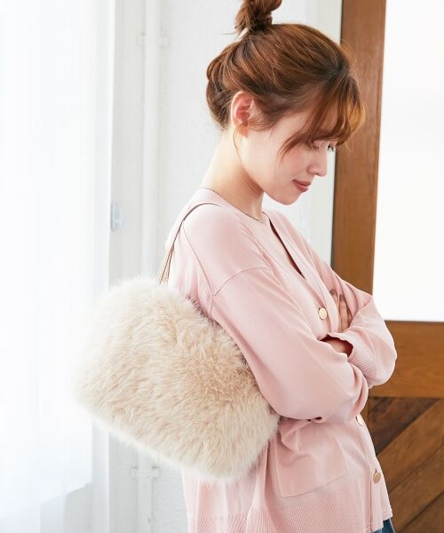 le.coeur blanc / ルクールブラン ハンドバッグ | 《ランキング1位》フェイクファー2WAYバッグ | 詳細3