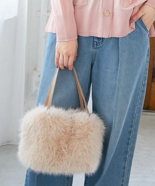le.coeur blanc / ルクールブラン ハンドバッグ | 《ランキング1位》フェイクファー2WAYバッグ | 詳細4