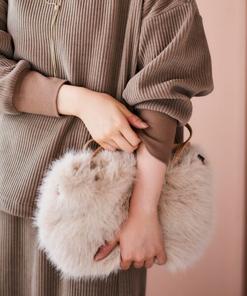 le.coeur blanc / ルクールブラン ハンドバッグ | 《ランキング1位》フェイクファー2WAYバッグ | 詳細6