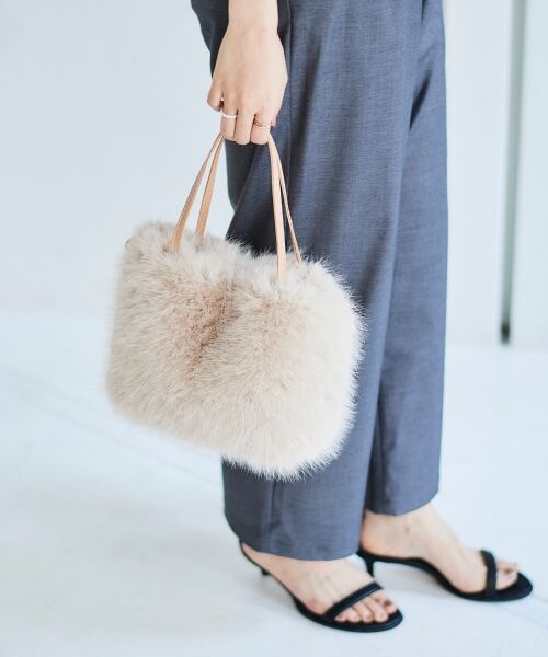 le.coeur blanc / ルクールブラン ハンドバッグ | 《ランキング1位》フェイクファー2WAYバッグ | 詳細11