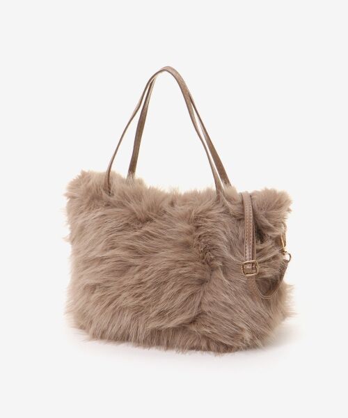 le.coeur blanc / ルクールブラン ハンドバッグ | 《ランキング1位》フェイクファー2WAYバッグ | 詳細15